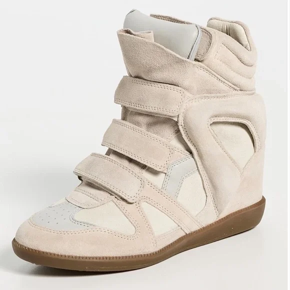 Isabel Marant Bekett High-Top Sneakers - Picture 1 of 12